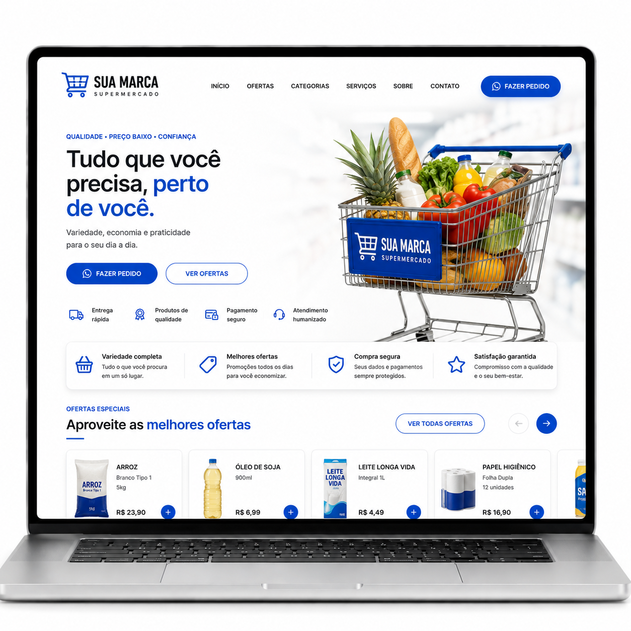 Template MAGINUSS · Mercado