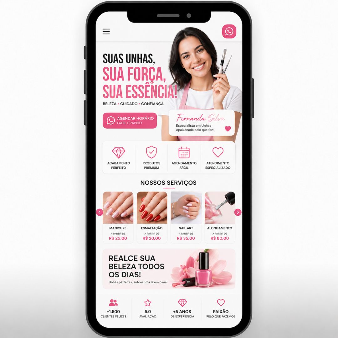 MAGINUSS versão Elite · Manicure