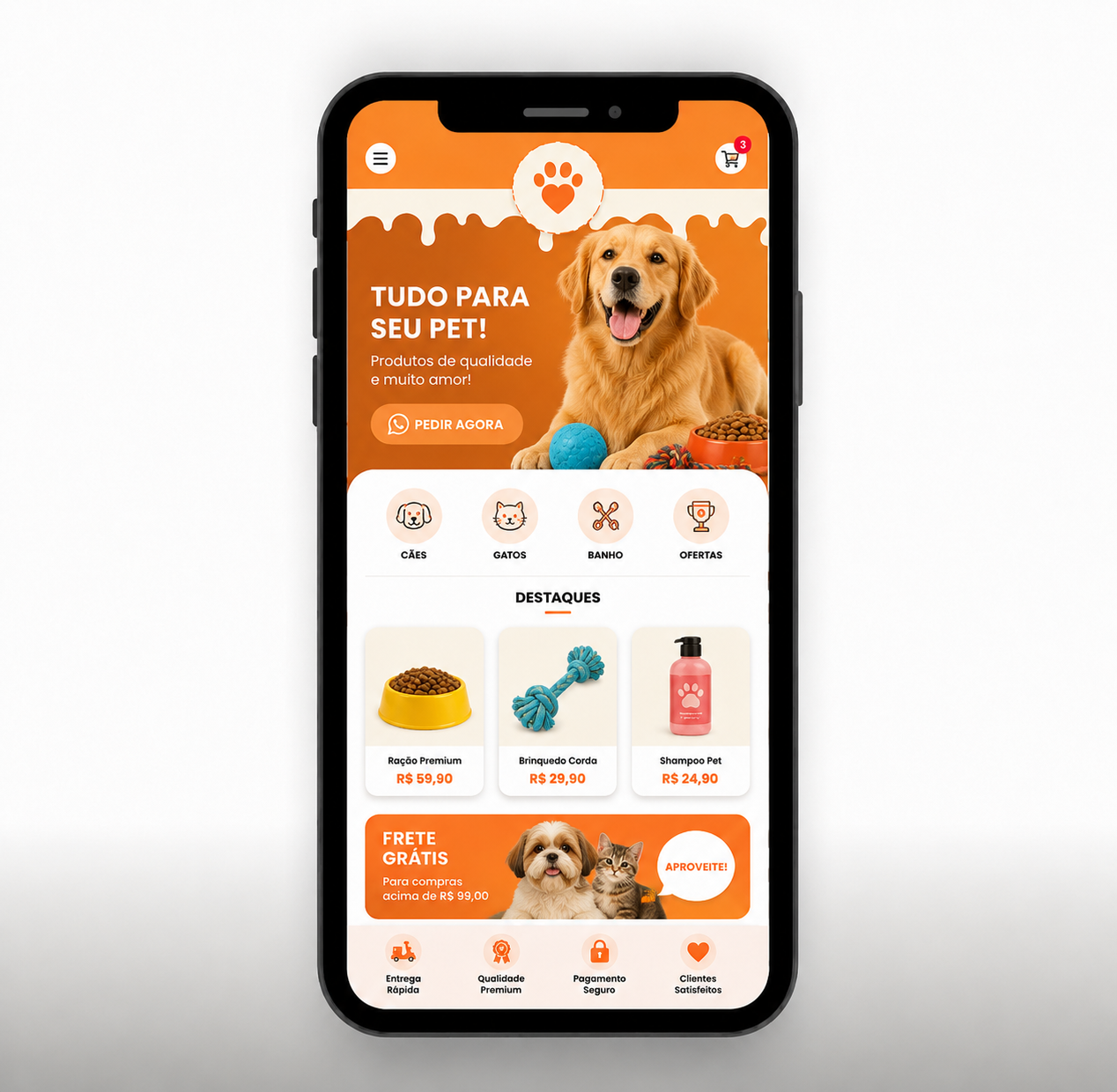 MAGINUSS versão Elite · Pet Shop